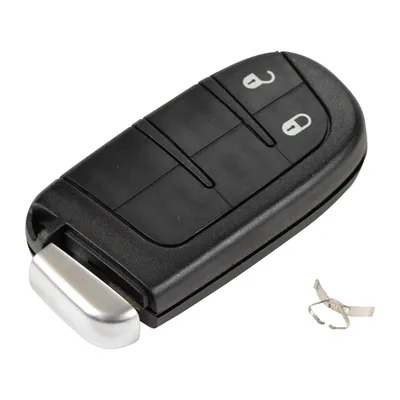 Gehäuse Key Schlüssel mit Taste ohne Rohling *schwarz*