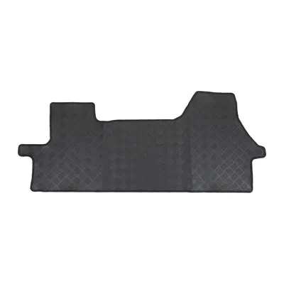 Fußmatte Gummi "Rondo" hochwertig in schwarz