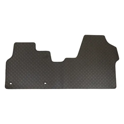 Gummimatte Octagon schwarz Vorne links und rechts