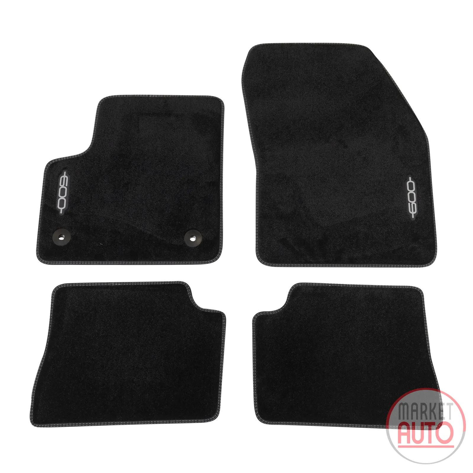 Fußmattensatz 4er-Set Velour