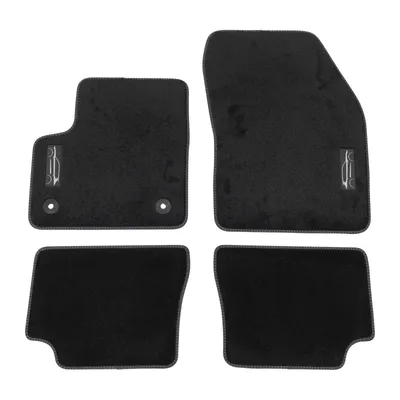 Fußmatte 4er-Set Velour