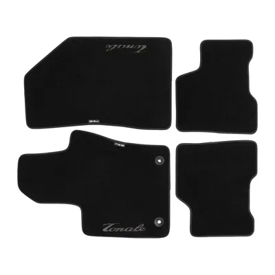 Fußmatte Velour mit silbernen Tonale Logo