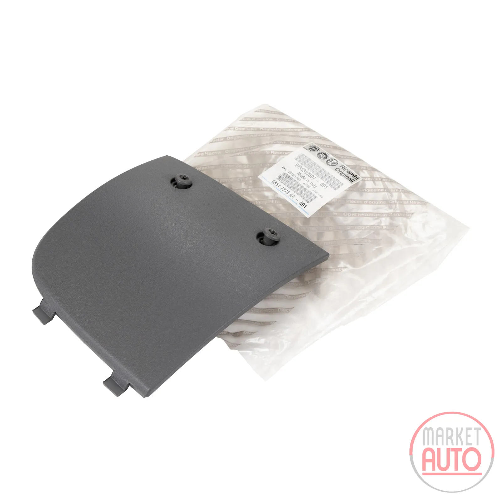 Abdeckung für das Armaturenbrett links