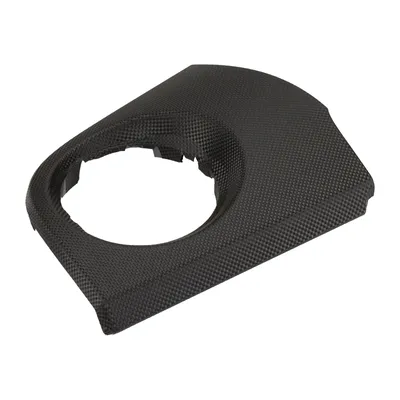 Armaturenbrett in schwarzer Mikro-Carbonoptik (kurzes Teil)