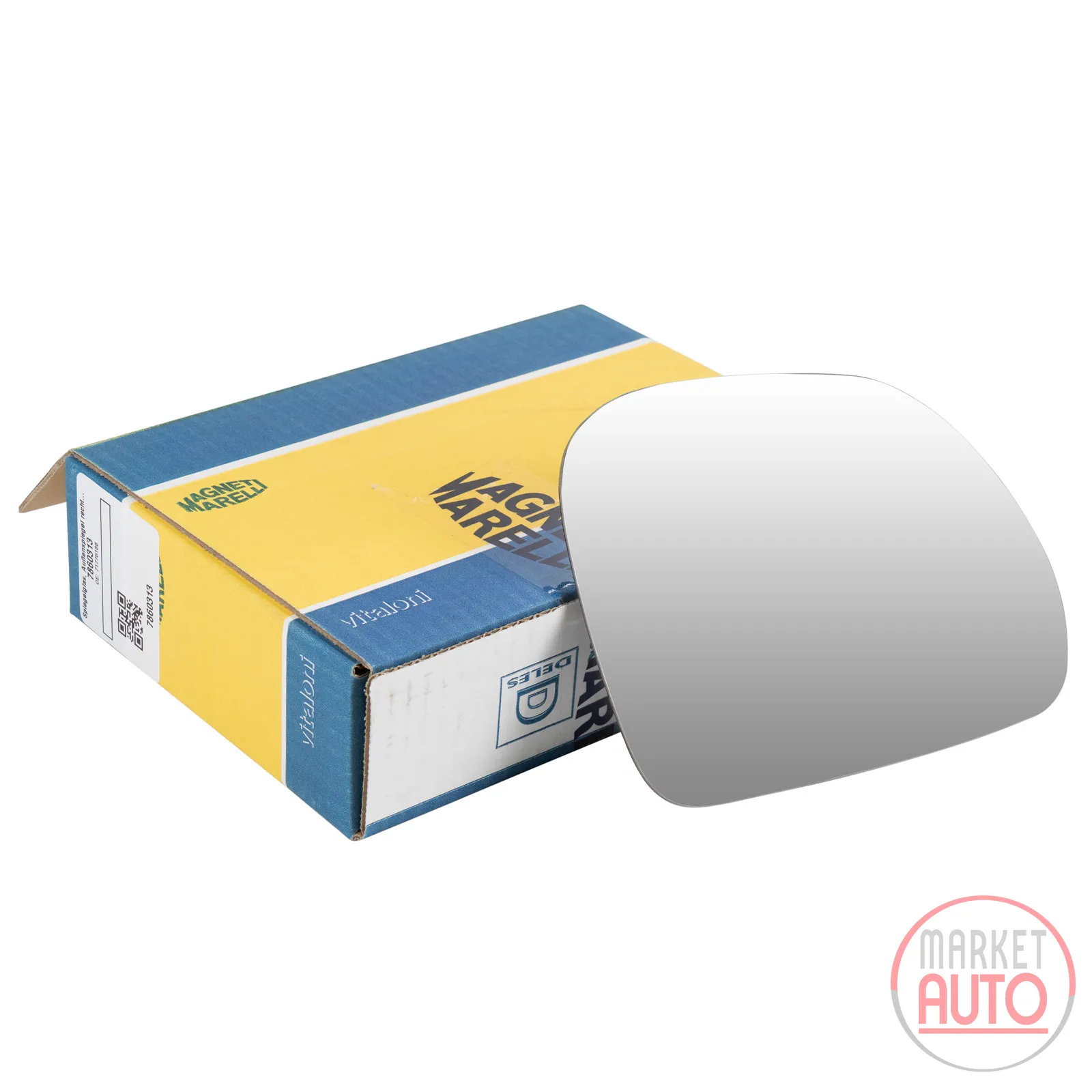 Spiegelglas, Außenspiegel rechts Magneti Marelli