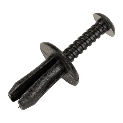 Klemstück mit Schraube Clips schwarz