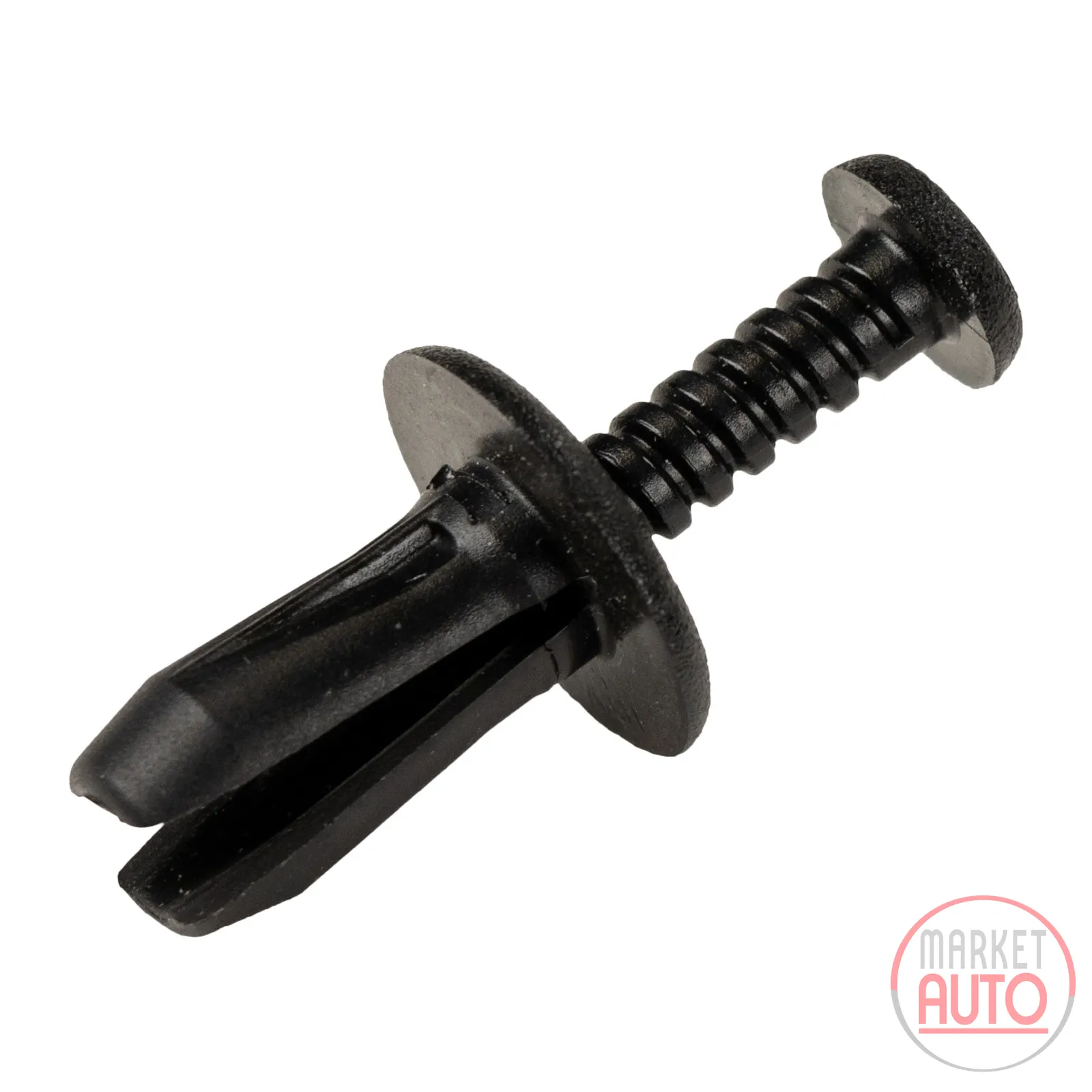 Klemmstück mit Schraube Clips schwarz