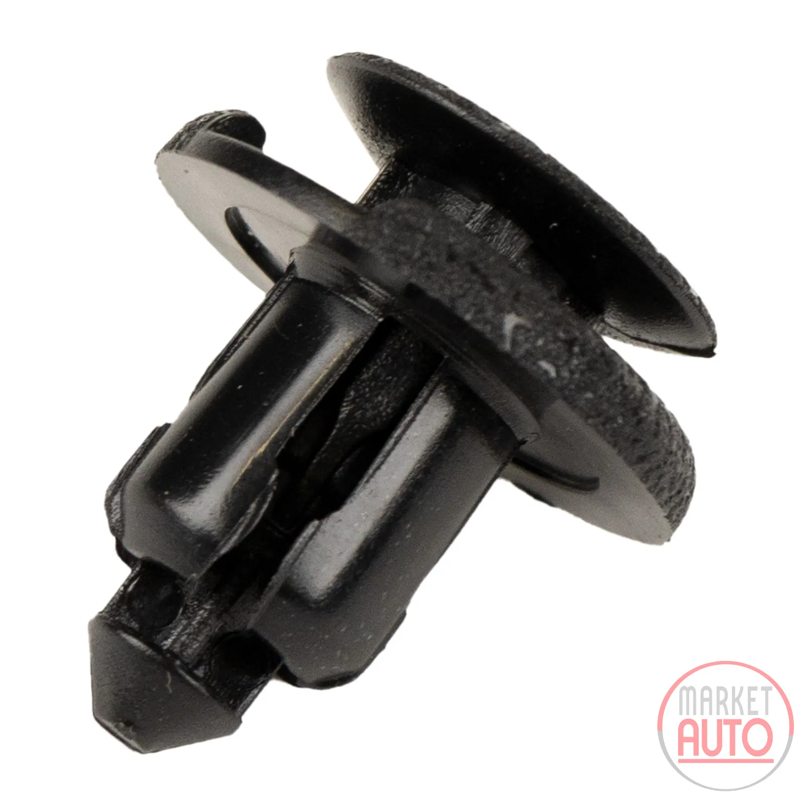 Klemmstück mit Stift Clips schwarz