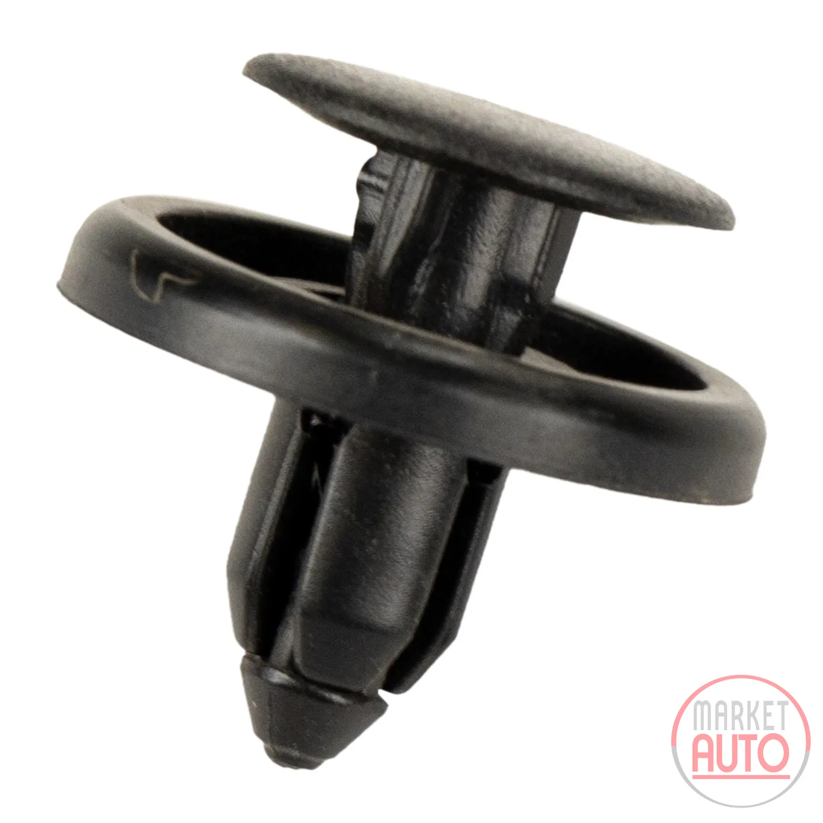 Klemmstück mit Stift Clips schwarz