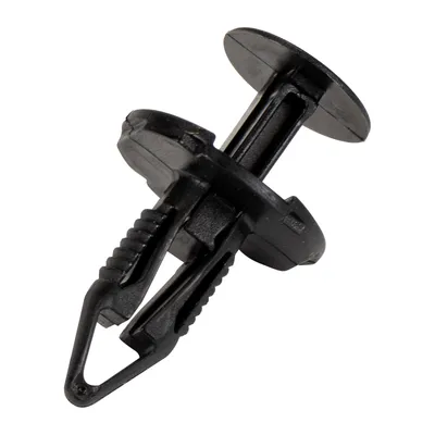 Klemmstück mit Stift Clips schwarz