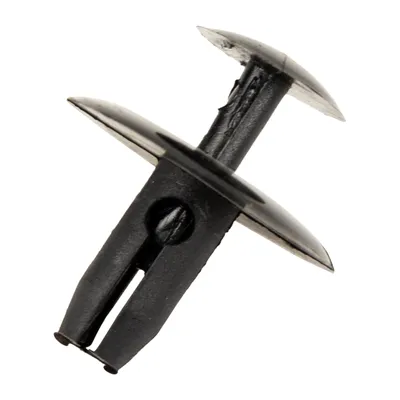 Klemmstück mit Stift Clips schwarz