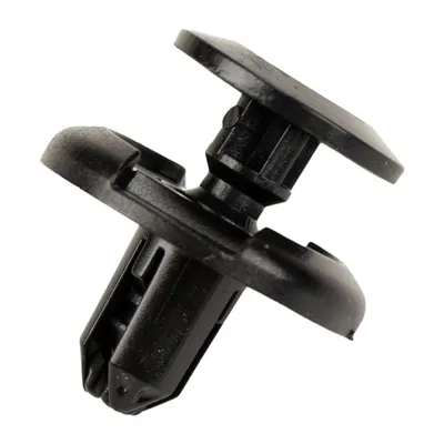 Klemmstück mit Stift Clips schwarz