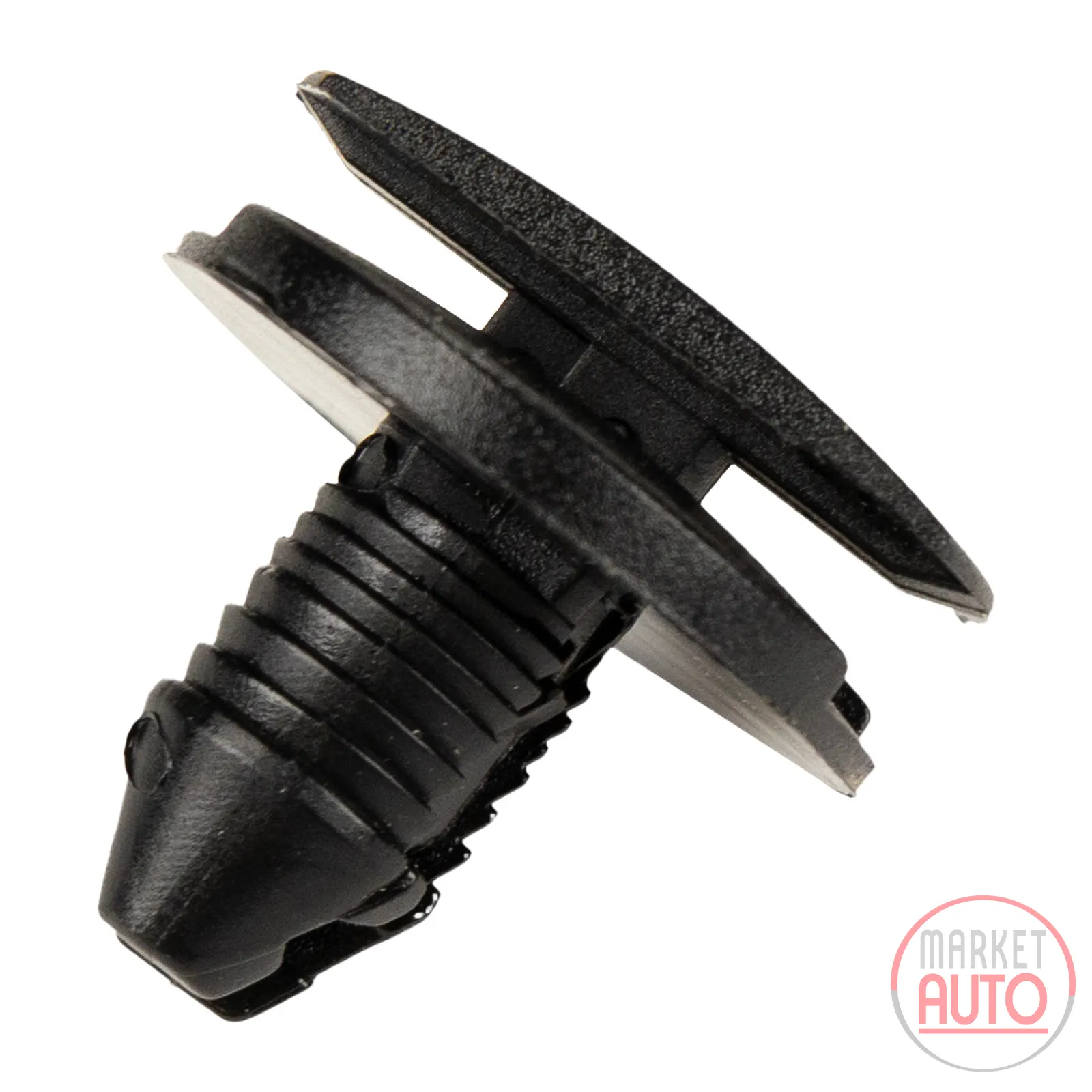 Klemmstück mit Stift Clips schwarz