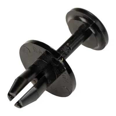 Klemmstück mit Stift Clips schwarz