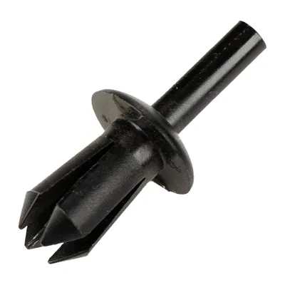 Klemmstück mit Stift Clips schwarz