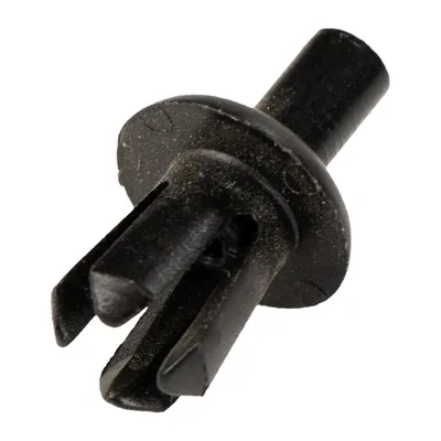 Klemmstück mit Stift Clips schwarz