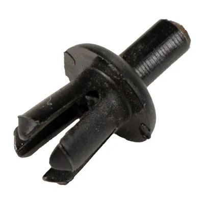 Klemmstück mit Stift Clips schwarz