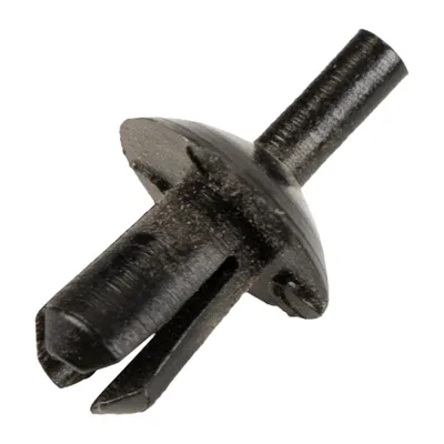 Klemmstück mit Stift Clips schwarz