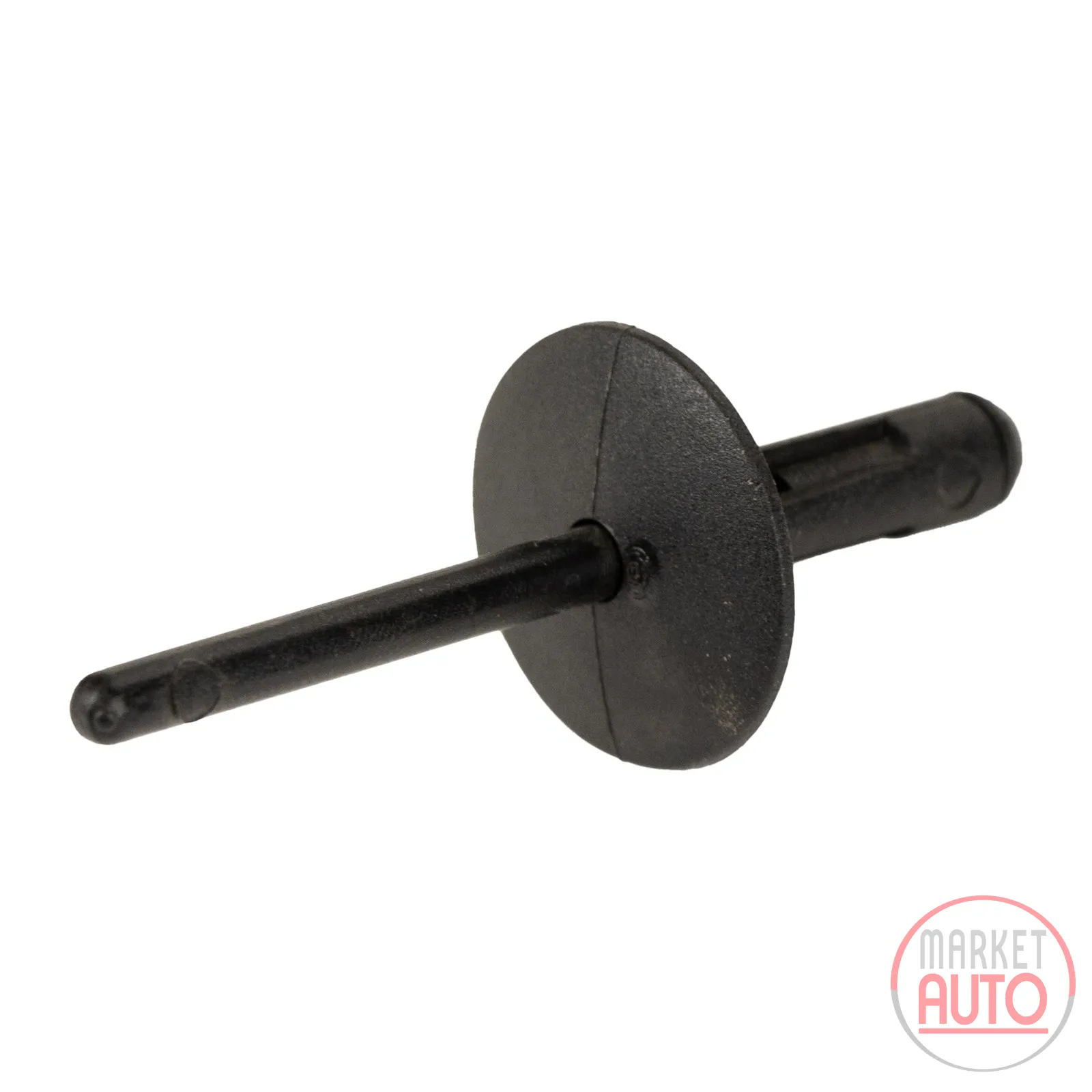 Klemmstück mit Stift Clips schwarz