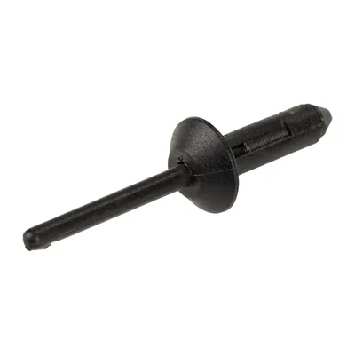 Klemmstück mit Stift Clips schwarz