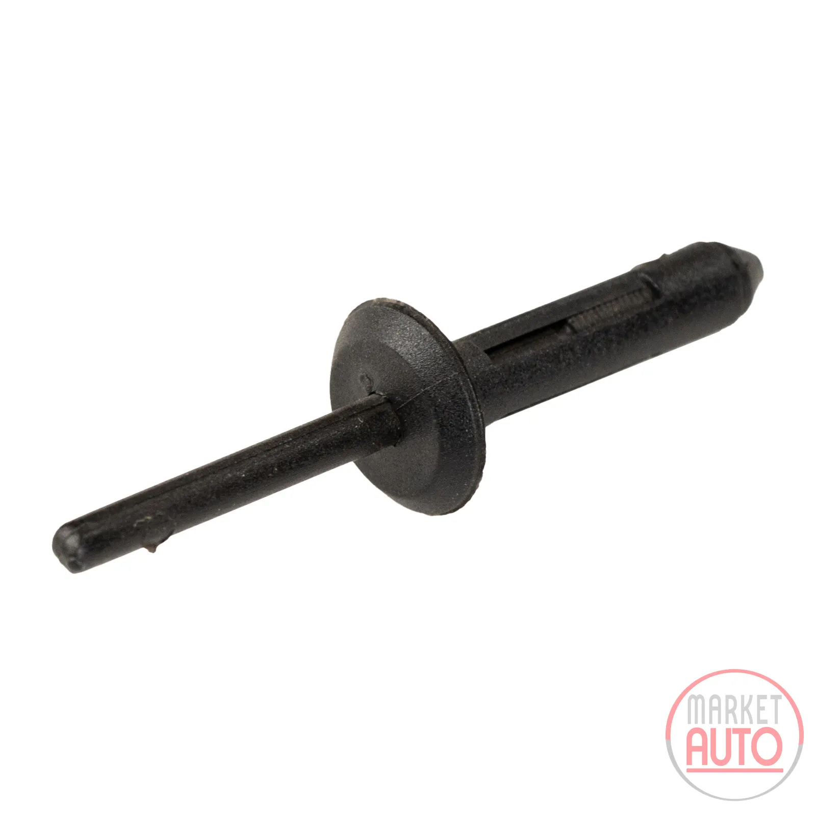 Klemmstück mit Stift Clips schwarz
