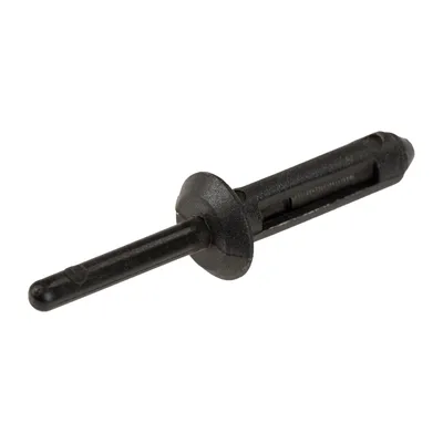 Klemmstück mit Stift Clips schwarz