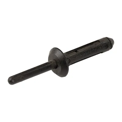 Klemmstück mit Stift Clips schwarz