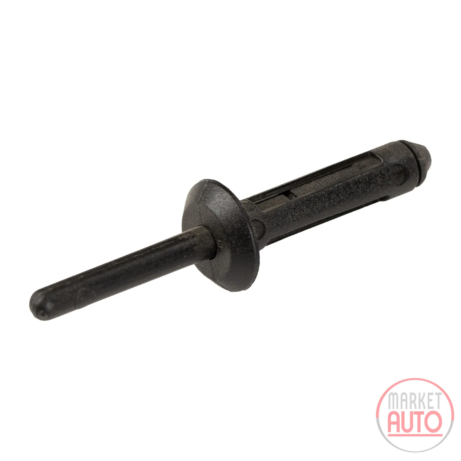 Klemmstück mit Stift Clips schwarz