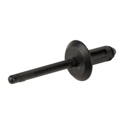 Klemmstück mit Stift Clips schwarz