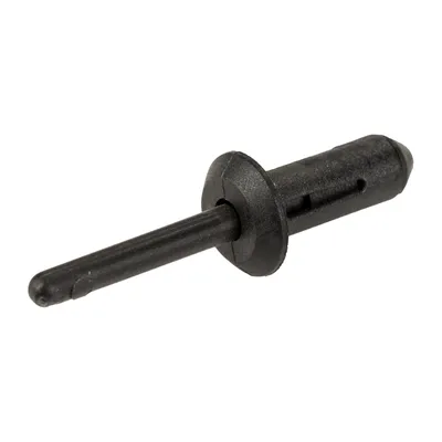 Klemmstück mit Stift Clips schwarz