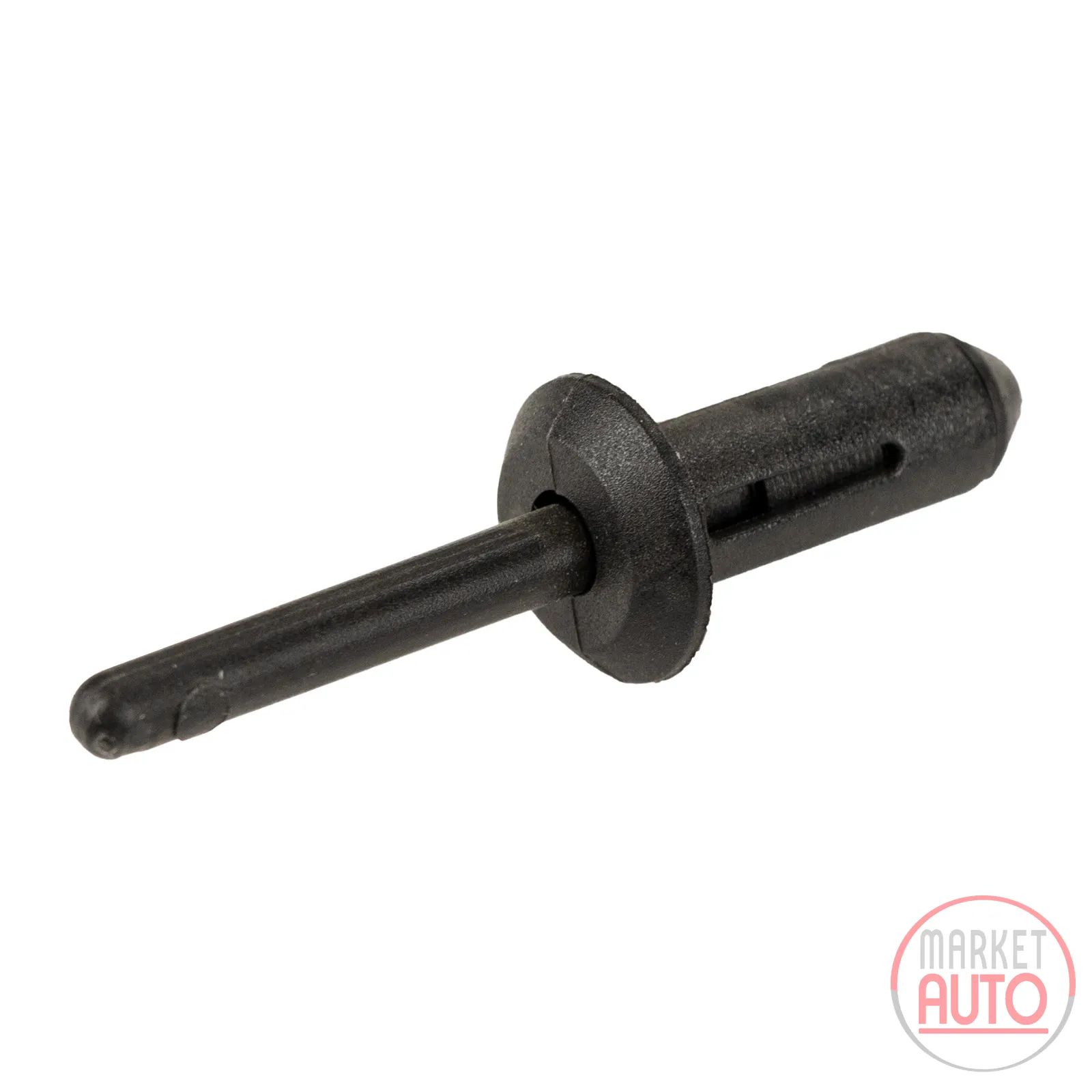Klemmstück mit Stift Clips schwarz