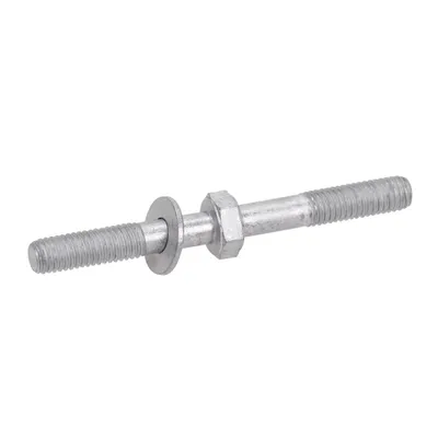 6-Kant Schraube mit Doppelenden M 7 x 40 - 40