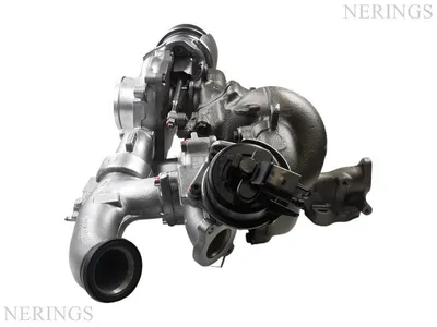 Twinturbo turbocharger Remanufactured Biturbo (Short manifold)(Without common connection (KKK)