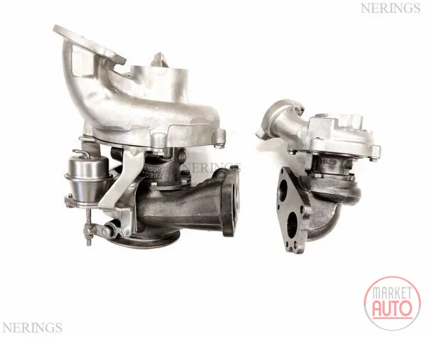 Twinturbo turbocharger Remanufactured (Hybrid-Turbo (KKK)