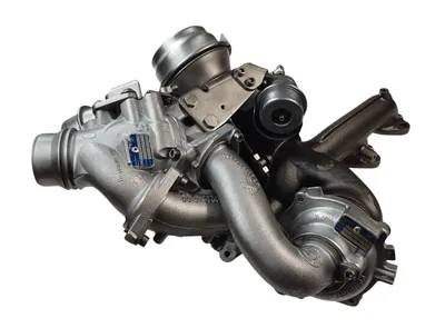 Twinturbo turbocharger Remanufactured (KKK)