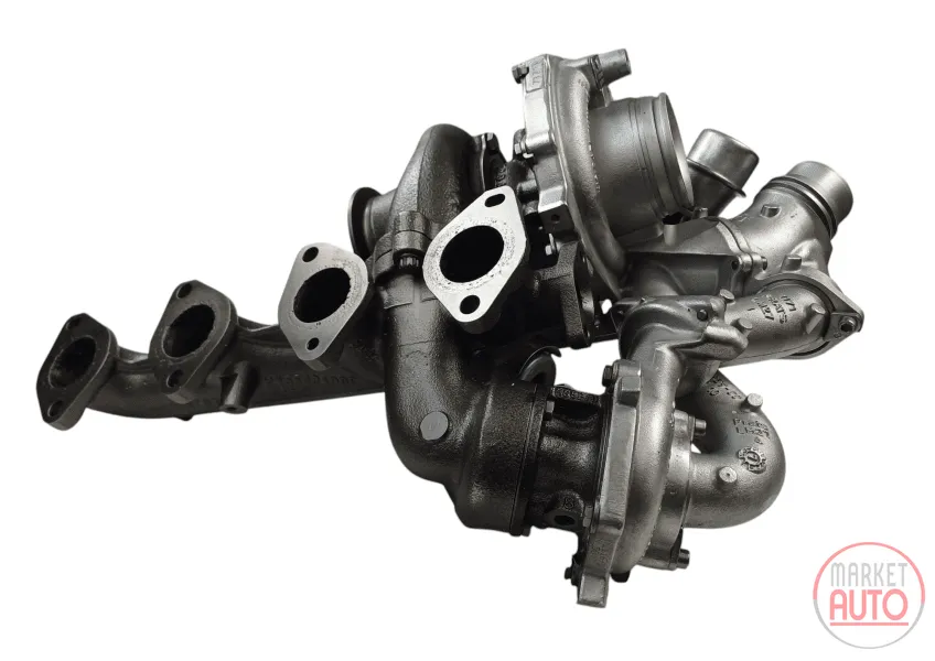 Twinturbo turbocharger Remanufactured (KKK)