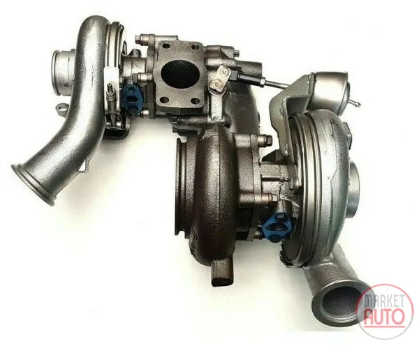 Twinturbo turbocharger Remanufactured (KKK)