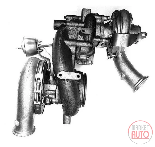 Twinturbo turbocharger Remanufactured (KKK)