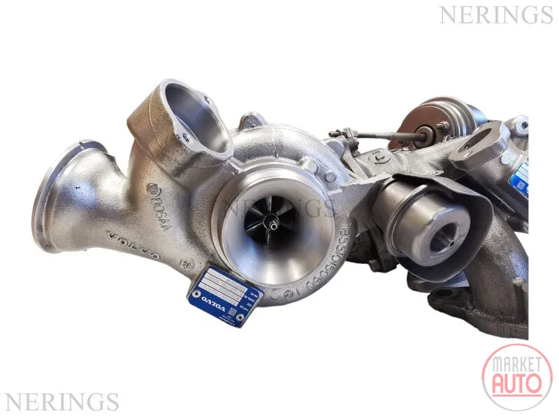 Twinturbo turbocharger Remanufactured (KKK)