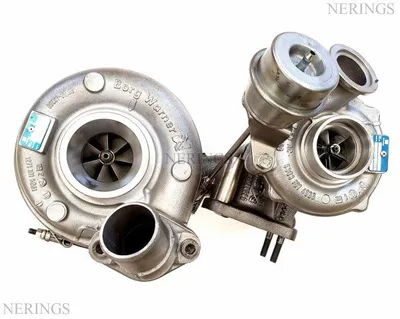 Twinturbo turbocharger Remanufactured (KKK)