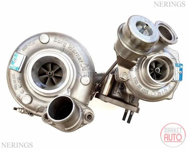 Twinturbo turbocharger Remanufactured (KKK)