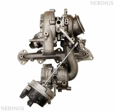 Twinturbo turbocharger Remanufactured (KKK)