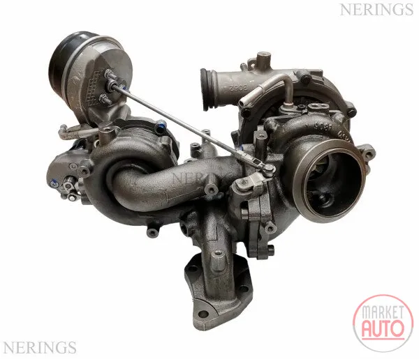 Twinturbo turbocharger Remanufactured (KKK)