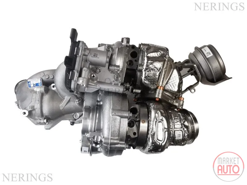 Twinturbo turbocharger new (KKK) -NLMR