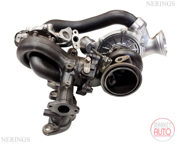 Turbocharger restored (without vacuum valve / electric valve)(KKK)