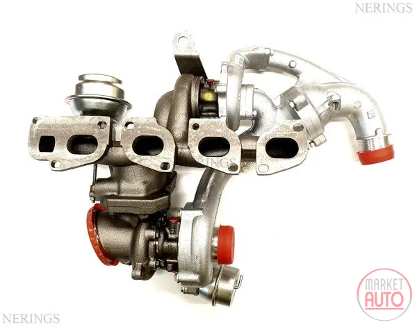 Twinturbo turbocharger new (KKK)-LVH