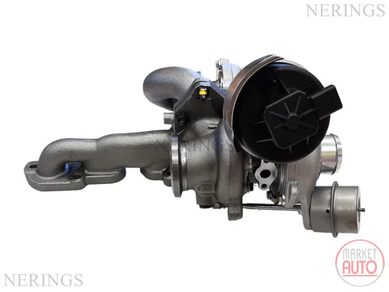 Turbocharger NEW (with original vacuum valve with sensor (BorgWarner) -CNTTL