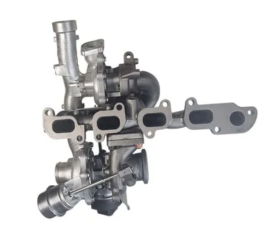 Twinturbo turbocharger Remanufactured Biturbo (Without common connection (KKK)