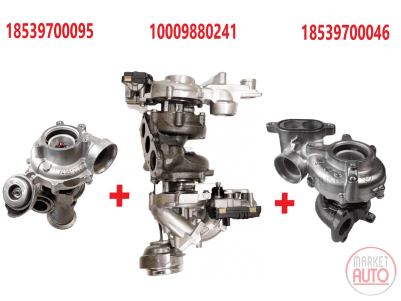 Turbocharger Remanufactured (BiTD 4pcs-KKK)