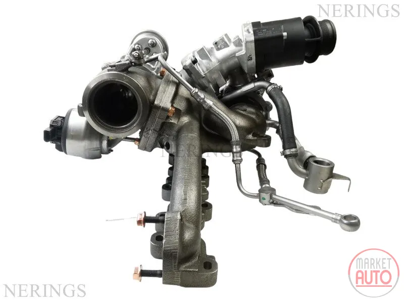 Turbocharger new from test engines (BorgWarner-OEM)-DEBW